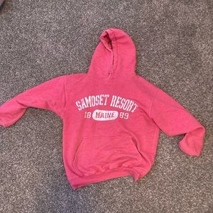 Adorable slightly oversized pink hoodie